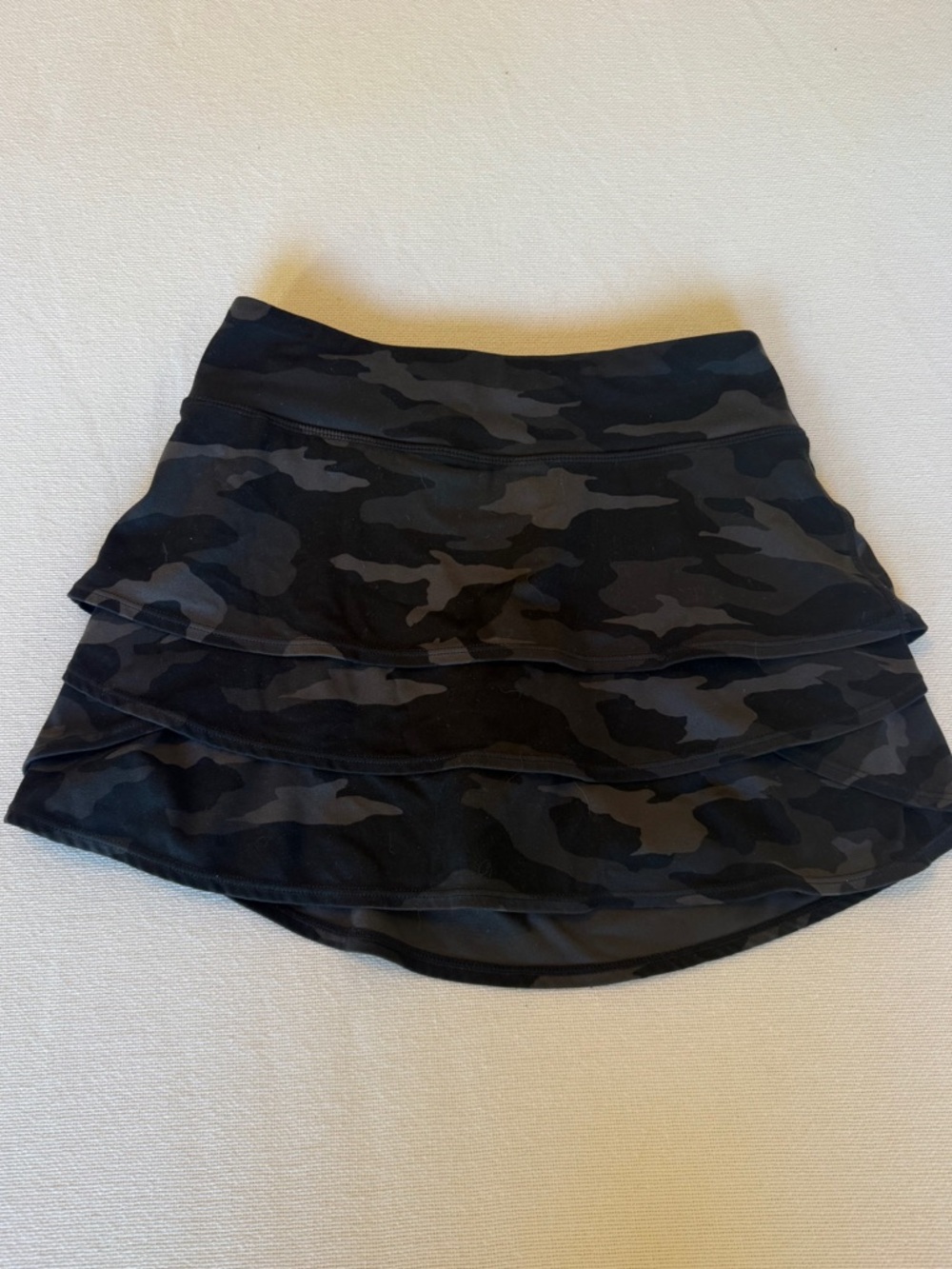Athleta Girl Swing Skirt Camo - Black/Gray - 8-10